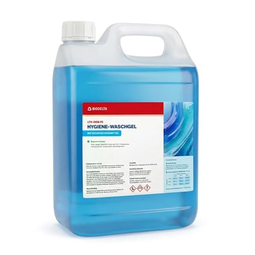 BioFormel LTK008 FE | Hygiene Waschmittel | Desinfektionswaschmittel | Wirkt desinfizierend für Ihre Kleidung | Konzentrat | Made in Germany (5L)