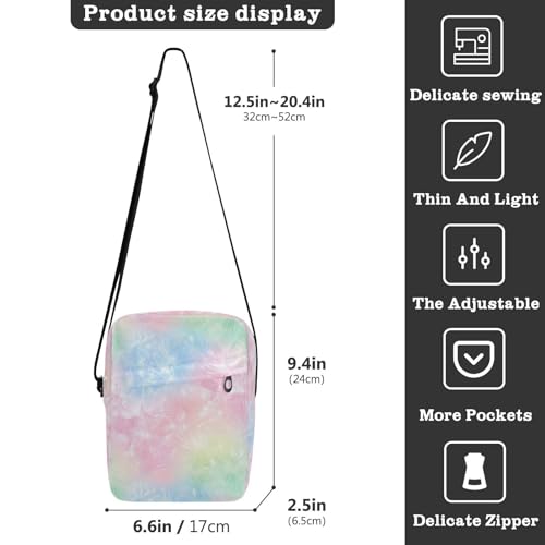 KLL Dandelion Colorful cute messenger bag Vegan Leather Shoulder Bag Travel Shoulder Handbags3