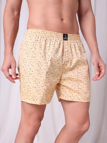 Image of Urban Scottish Men's Boxer Pants 100% Cotton Material with A Stylish Print Soft and Stretchy Elastic Waist Band Dynamic Movement and Hardwearing Stitching Breathable with A Gentle Snug Fit