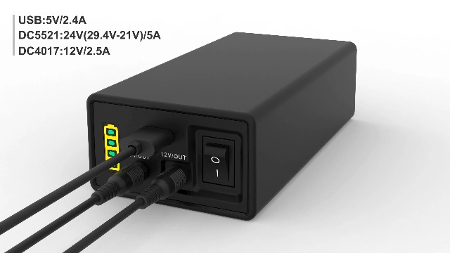 TalentCell 24V Lithium ion Battery PB240B1, Rechargeable