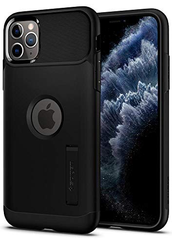 Flash Deals - 70% OFF Spigen Slim Armor Designed for Apple iPhone 11 Pro Max Case (2019) - Black