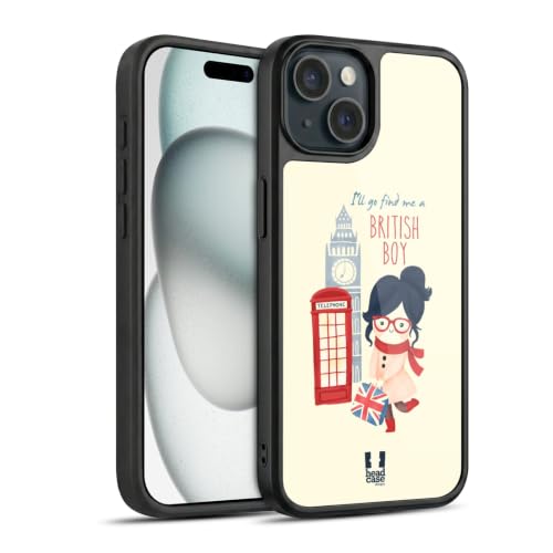 Coque Anti Choc iPhone 15 Gel Renforcé Evite les Rayures Motif Londres