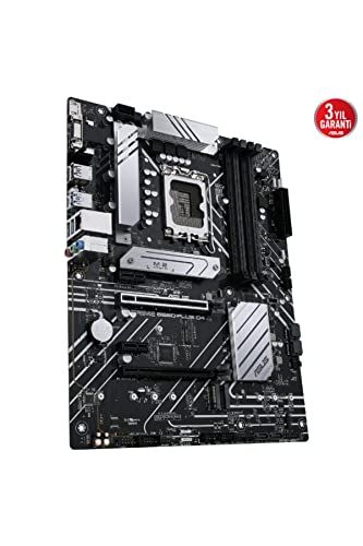 PRIME B660-PLUS D4 Scheda Madre ATX, Intel B660, LGA1700, DDR4, PCI 4.0, LAN Realtek 2.5Gb, Realtek 7.1 Surround, 3xM.2, 4xSATA 6GB/s, USB 3.2 Gen 2x2, Armoury Crate, Nero - Scheda madre - Immagine 2