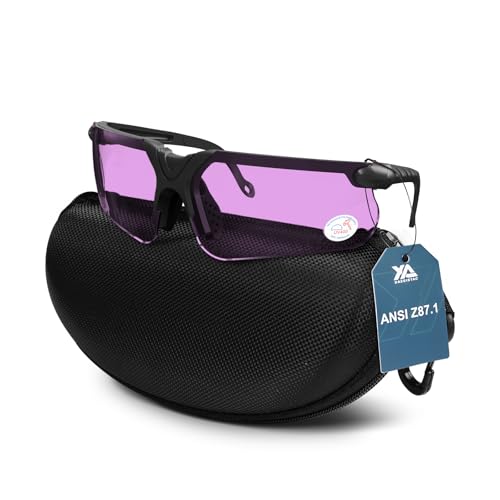 Image of Shooting Glasses with Case-Safety Glasses Anti Fog | Z87.1 Certificated Impact Resistance Safety Glasses for Hunting Shooting Sports