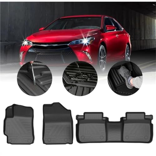 Tapis de sol caoutchouc imperméable Toyota Camry 2012-2017 RHD
