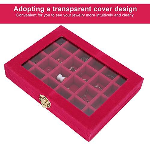 Boîte de rangement bijoux contre la perte des boucles et bagues - 5