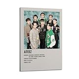 Photo Gallery liuzhix ateez, poster su tela per soggiorno, camera da letto, motivo: gruppo di ragazzi, moderno, 50 x 75 cm, con cornice Photo Gallery liuzhix ateez, poster su tela per soggiorno, camera da letto, motivo: gruppo di ragazzi, moderno, 50 x 75 cm, con cornice