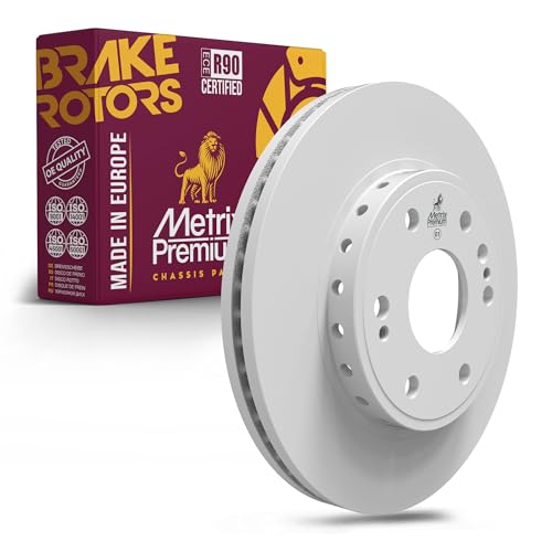 Metrix Premium Chassis Parts 330 mm Front Coated Brake Rotor Fits Tahoe