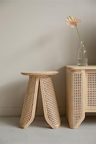 Image of Cane Masters Rattan Cane Roll for Furniture Mesh Webbing Mat Roll for Basket Chair Cabinet Almirah Decoration Weaving Furnishing (18X102)