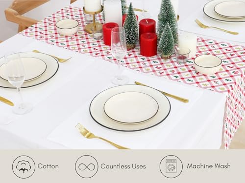 Set de 6 Servilletas de Tela Navideñas 18x18 in miniatura 6