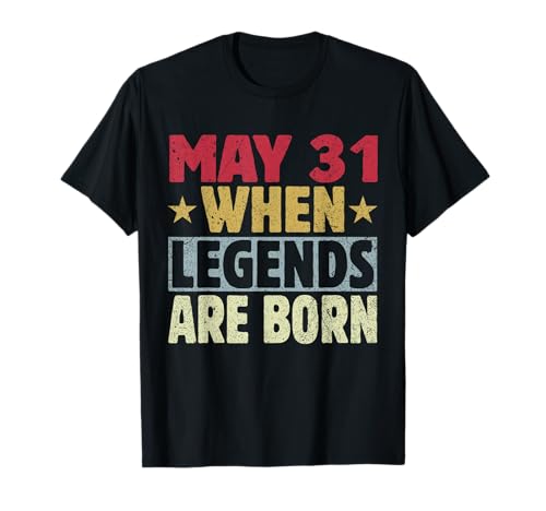 2024 31st Of May Birthday - May 31 Birthday T-Shirt