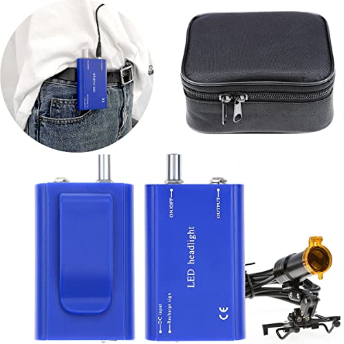 Aries Outlets 5W Waist Hanging Head Light With Plastic Clip Filter For Magnifier (Blue) #TOP7