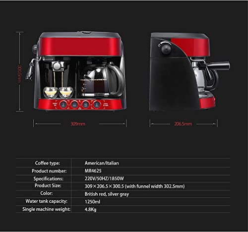 Cafetera Semi Automática con Capacidad de 1.25 L miniatura 4