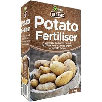 1kg, Organic Potato Fertiliser, Natural Plant-Based Formula for Stronger Roots & Higher Yields, Rich in Potassium, Ideal for Potatoes, Root Vegetables & Tuber Crops