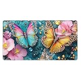 2.【HERVORRAGENDE STEUEROBERFLÄCHE】 Verfügt über eine glatte, reibungsarme, seidengewebte Lycra-Oberfläche mit hoher Fadenzahl. Das ultraglatte und atmungsaktive Gewebe gewährleistet schnelle Bewegungen bei gleichzeitig hervorragender Präzision, konsistenter und genauer Maussteuerung. Das Zsoxooll-Mauspad ist die perfekte Wahl zum Lernen, Arbeiten und Spielen.