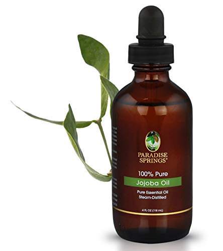 Paradise Springs Jojoba Essential Oil, 100% Pure and Natural Jojoba Essential Oil for Diffusers for Home Aromatherapy, Massage, Humidifiers, 4 fl oz (120ml)