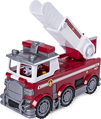 Paw Patrol Ultimate Rescue - Marshall's Ultimate Rescue Fire Truck With Moving Ladder And Flip-Open Front Cab, Ages 3 And Up #TOP7