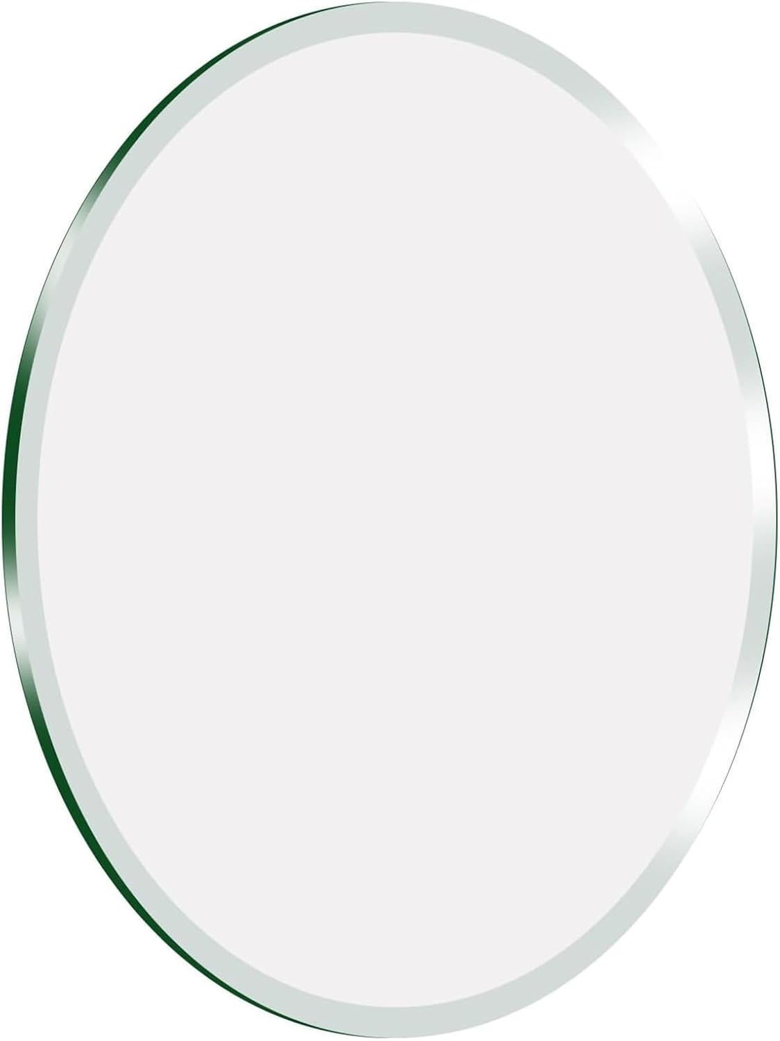 Round Glass Table Top, Tempered Glass, 8mm Thick Tempered Beveled Edge for Coffee, Dining, Patio Tables(680mm(27In))