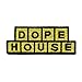 Dope House Diner Parody Patch Popular Script Culture Embroidered Iron On