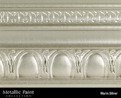 American Touch ME221ML500 Water Based Metallic Paint in Inter-Mixable Colors, Satin Warm Silver, 500ML