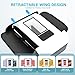HOLYOWL Automatic Card Shuffler for 1-2 Decks, Electric Playing Cards Shuffler Machine with Auto&Manual Mode, Rechargeable & Portable Shuffler Machine UNO, Poker, Mahjong, Bridge, Spades, Rummy&More