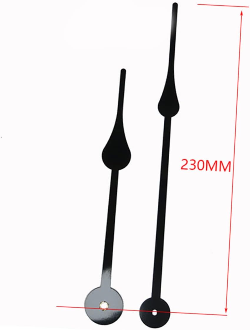 17mm DIY Wall Clock Movement Kit Metal Hour Hand for Oversized Quartz Clock Decor