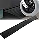 Türschwellenrampe Selbstklebend Rampe Türschwelle Rollstuhlrampe - 90cm x 8cm x 2cm Türschwellenrampen, rutschfeste Oberfläche, Gummirampe Auffahrrampe für Kinderwagen Rollator Scooter Saugroboter
