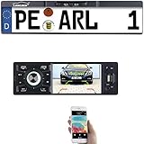 1-DIN-Autoradio CAS-3445.bt • Unterstützte Video-Formate: MKV, AVI, MOV, MP4, MPG, WMV, TS, ASF, RMVB • FM-Radio: UKW 87,5 - 108 MHz • 7-farbige Tasten-Hintergrundbeleuchtung • Video-Eingang für Rückfahrkameras mit Cinch-Anschluss • Anschlüsse für Einbau: ISO-Buchse für Stromversorgung und Audio-Ausgabe, Stereo-Cinch-Ausgang, Video-Cinch-Ein- und Ausgang, Cinch-Subwoofer-Ausgang, ISO-Antennenanschluss-Buchse