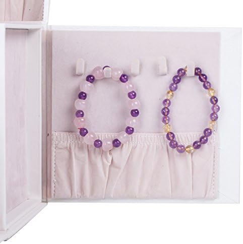 ROULING Large Jewellery box Bracelet Necklace Storage Case Cabinet Armoire Travel ZG165