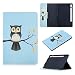 Produktbild Galaxy Tab S7 Hülle 2020, stoßfeste robuste Hülle mit S Stifthalter, Kickstand Wallet Tablet Back Cover für Samsung Galaxy Tab S7 11 Zoll SM-T870 SM-T875 2020 Modell (Eule)