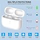 USB-C Kabellose Ladecase Kompatibel mit Air Pods 3rd 2021, Wireless Charging Case Replacement Original mit Bluetooth Pairing Synchronisierungstaste für Air Pods 3rd Neueste Type-C