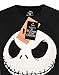 The Nightmare Before Christmas Jack Skellington Face Men's Novelty T-Shirt Black