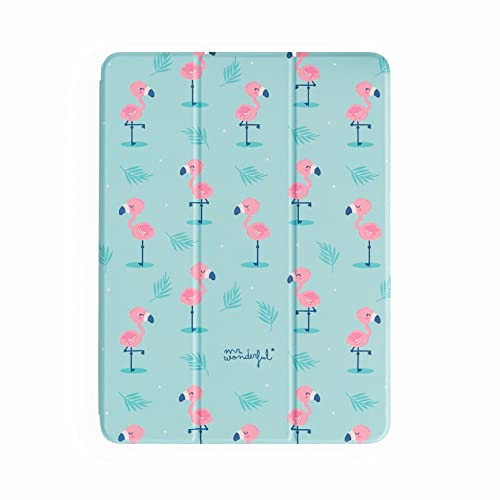 WONDEE Mr Wonderful Funda para iPad de 10,2 Pulgadas de Apple con Iman Compatible con Smartkeyboard...
