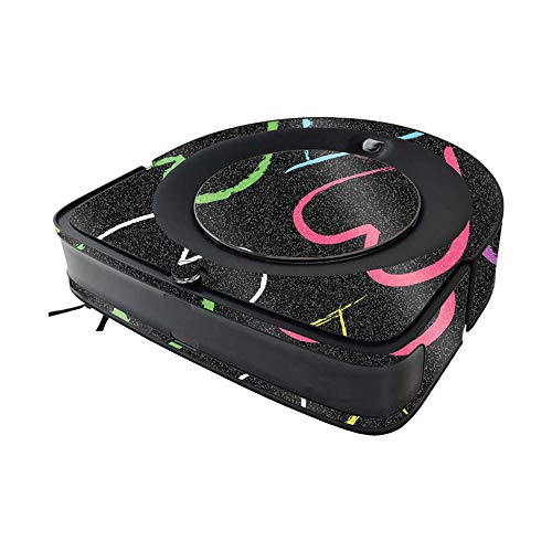 Image of MightySkins Glossy Glitter Skin Compatible with iRobot Roomba s9 Vacuum - Hearts |, Durable High-Gloss Glitter Finish | Easy to Apply and Change Styles | Made in The USA
