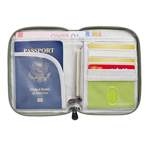 Image of Travelon RFID Blocking Passport Zip Wallet