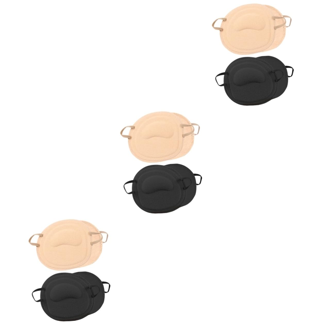 VANZACK 3sets Invisible Socks for Women Half Socks High Heel Toe Support Summer Palm Sweat Absorption 2pairs*3