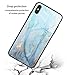 Cocomii Glass Marble Armor iPhone XS MAX Funda Nuevo [Mármol Granito Pulido]...