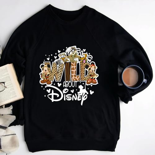 Kingdom Sweatshirt, Wild Sweatshirt, Mouse Head Sweatshirt, Vacay Mode Sweatshirt, Family Trip Sweatshirt,Safari Sweatshirt2