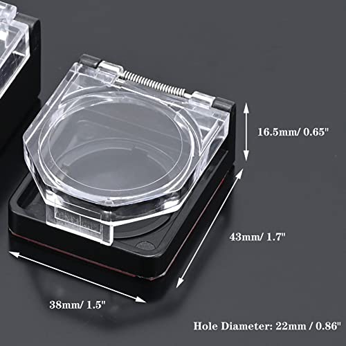 Power Push Button Switch Cover, Dustproof Safety Power Push Button Switch Cover Protector for 22mm Switch Computer PC Desktop