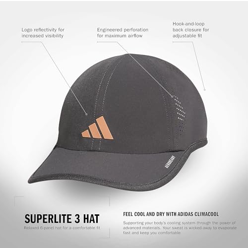 Image of adidas Women's Superlite Hat - Lightweight Moisture-Wicking Cap for Workout and Training