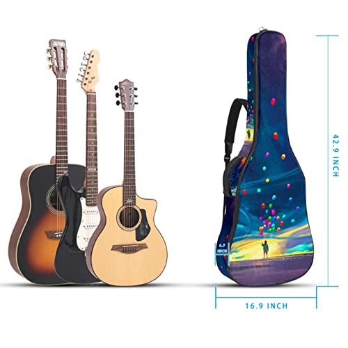 Hondank Housse pour guitare acoustique Paysage urbain avec groupe de gratte-ciels rembourré de 1 cm d’épaisseur Housse… - Les Beatles, Paul McCartney, John Lennon, RIngo Starr, George Harrison Hondank Housse pour guitare acoustique Paysage urbain avec groupe de gratte-ciels rembourré de 1 cm d'épaisseur Housse… – Image 6