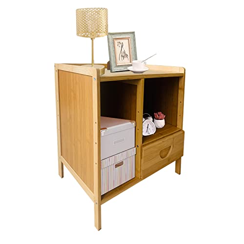 nachttisch，beistelltisch，nachttisch Holz（43 x 30 x 40...