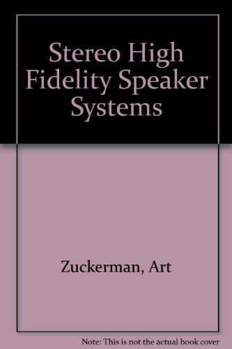 Stereo high-fidelity speaker systems