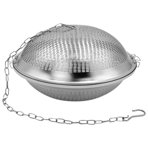 ARTIBETTER Colador de Especias de Acero Inoxidable 8 CM Filtro Compacto para Condimentos y Té a Granel Infusor Reutilizable para Sopas y Cocina Doméstica