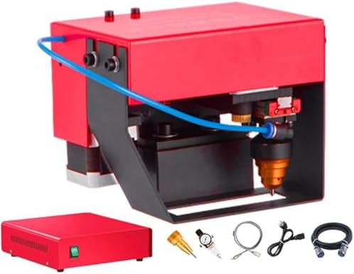 Pneumatic Handheld Dot Peen Marking Machine for Metal, Engraving Letters, Serial Numbers, VIN Codes - High Precision, Portable, Metal Marking Tool