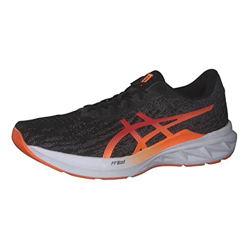 ASICS Herren Dynablast 2 Sneaker, Black Hot Orange, 48 EU