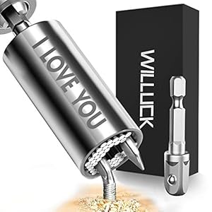 WILLUCK Valentines Day Love Gifts for Him Husband Men,I LOVE YOU Universal Socket(7-19mm),Anniversary Birthday Gifts…