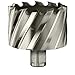 EUROBOOR Annular Cutter - 2" Diameter HSS Cutter & Pin with 1" Cut Depth & Weldon Shank - HCS.2