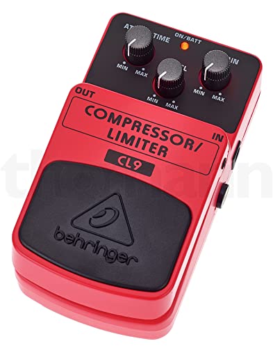 Behringer COMPRESSOR/LIMITER CL9 Classic Compressor/Limiter Effects Pedal