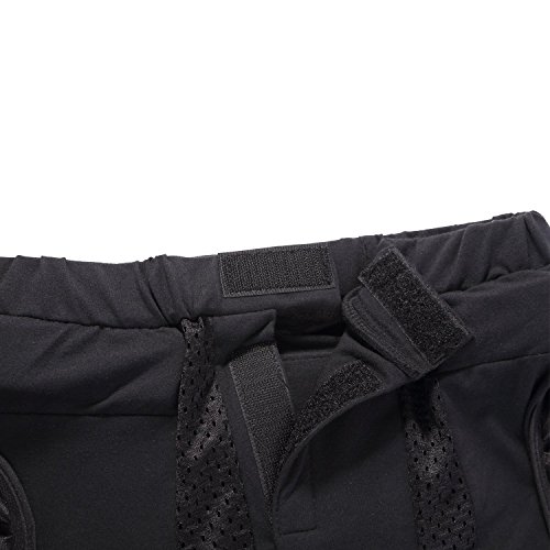 Soared 3D Protection Hip Butt EVA Paded Short Pants Protective Gear Guard Impact Pad Ski Ice Skating Snowboard Black L - Thumbnail 5